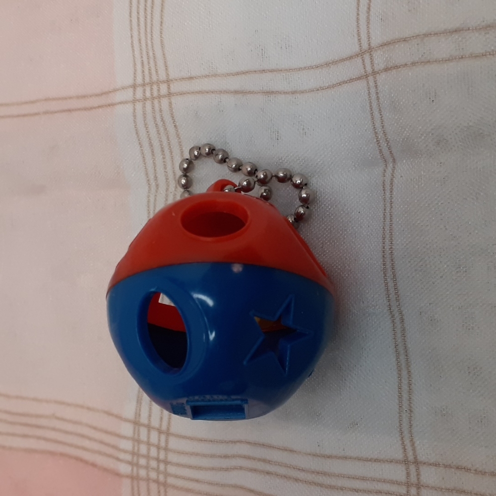Tupperware Shape Sorting Ball Key Chain Vintage H… - image 2